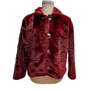 Outback Trading faux fur jacket S
